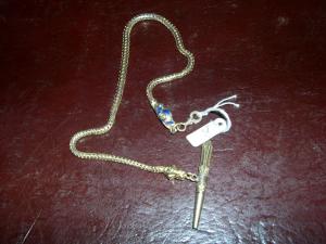 Vienna 1790 approx. Gold and enamel chatelaine from the late eighteenth century of refined workmanship.