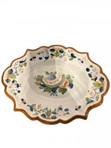 Vassoietto in maiolica , Pasquale Antonibon , Nove di Bassano , XVIII secolo