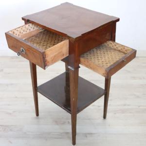 Antique 18th-century walnut center table - Foto 8