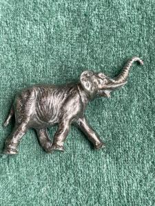 Piccolo elefante in argento.Italia.