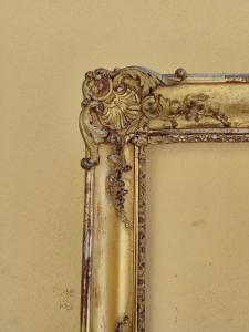 cornice barocca dell'800 , legno  dorato  - Foto 9