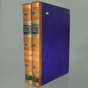 La Sacra Bibbia. Vecchio e Nuovo Testamento, traduzione secondo la vulgata di Monsignore Antonio Martini.. Disegni di Gustavo Doré e fregi di Enrico Giacomelli. Milano, Fratelli Treves, 1869-1870