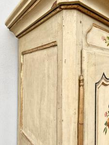Antique Lacquered Provençal Wardrobe - Restoration in Progress - Foto 7