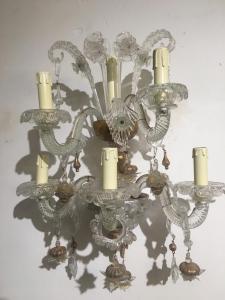 Wandleuchte aus Muranoglas