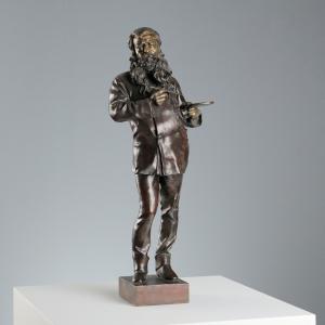 The Painter Vincenzo Gemito Chiurazzi Foundry Naples Italy 20th Century