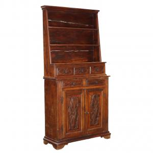 Baroque style double body cabinet.