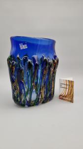 Sergio Costantini - Vaso - Vetro di Murano - Originale firmato 4,6 Kg