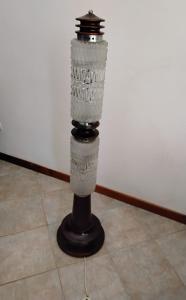 1960s design lamp, Murano glass, H132x35, certificate of authenticity
