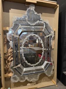 Grande specchiera veneziana 160x250h