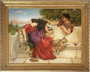 "Der Streich" (nach Alma Tadema) - 20. Jahrhundert