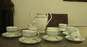 SERVIZIO  DA  CAFFE'   PER  6  PERSONE - manifattura inglese Aristocrat