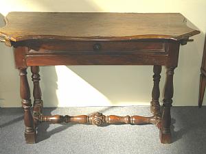 Turned-leg console