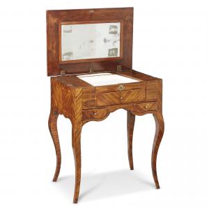 Violet wood dressing table