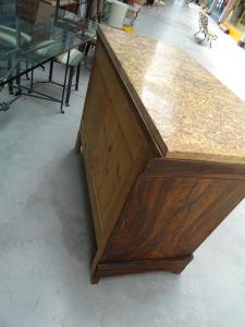 Cassettone in palissandro  intarsiato Carlo X Francia prima metà 1800 - Foto 7