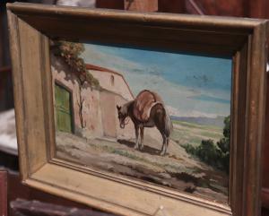 Colección de 5 Pinturas Post-Macchiaioli, Toscana, Siglo XX - Foto 5