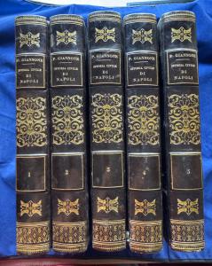 PIETRO GIANNONE :ISTORIA CIVILE DEL REGNO DI NAPOLI  1762/63