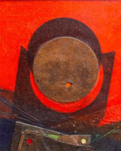 Roberto Crippa, "Sun", collage / tecnica mista, anni 1965/70, Roberto Crippa, ‘Sun’, collage / mixed media, c. 1965–70