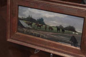 Colección de 5 Pinturas Post-Macchiaioli, Toscana, Siglo XX - Foto 6