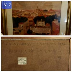 DIPINTO OLIO DI CARLO QUAGLIA