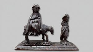 Scultore di ambito germanico del XVII secolo,  "Fuga in Egitto"