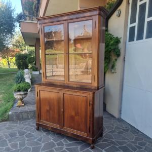 Librería vitrina de nogal del Véneto del siglo XIX - Foto 5