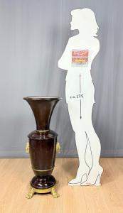 🥇Grande Rarissima Colonna a Vaso con Segreto Genova Impero Primissimo ‘800  Alt.cm. 88  🥇