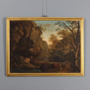 Landscape Painting with Figures