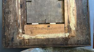 Ebonized Wood Mirror with Guilloché Frame – 17th Century - Foto 9