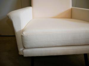 Poltrona anos 60 restaurada. Design italiano moderno. - Foto 8