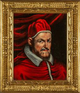 Ritratto di Papa Innocenzo X Phamphilj, secolo XVII copia da Diego Velàsquez, olio su tela