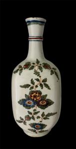 Bottiglia in maiolica , manifattura Antonibon ,  XVIII secolo VENDUTA