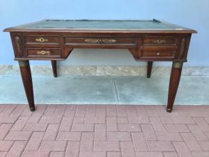 Important Empire mahogany desk - Restored (work in progress)