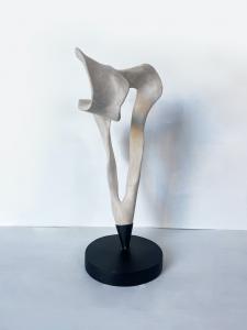 "La Danse_3" Sculpture - teak and iron