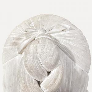 Busto in marmo, "Giovane ragazza", Epoca '800, Marble bust, ‘Young Girl’, 19th century - Foto 5