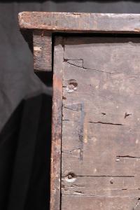 Gotische Truhe mit Wappen, Frankreich, 15. Jh. - Foto 7