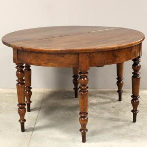 Antique Louis Philippe walnut console table - 19th century - Foto 5
