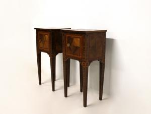 Pair of bedside tables - first half of the 19th century
