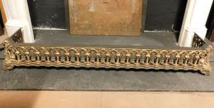 AL302 - Kaminsims, 19. Jahrhundert, L 120 x H 20 x T 28 cm