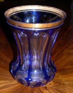 Boemia del nord, 1830-35 c.a. Decorativo calice biedermeier