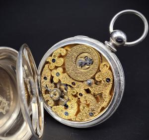 Raro orologio da tasca Diavoletto duplex, 1870 circa **PREZZO RIBASSATO** 