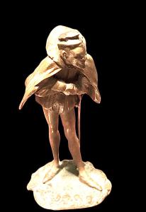 Small bronze depicting Beelzebub. Austria.