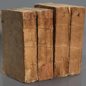 Rousseau J.J. (1712-1778). Les Confessions de J.J. Rousseau.. A Geneve, 1782. Rousseau J.J. (1712-1778). Second partie des Confessions de J.J. Rousseau. A Genève, 1789