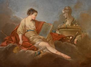 Allegoria della Pittura, Pierre Charles Trémolières (Cholet, 1703 - Paris, 1739)
