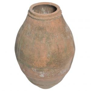 Große türkische Terrakotta-Amphore für Wasser - O/825