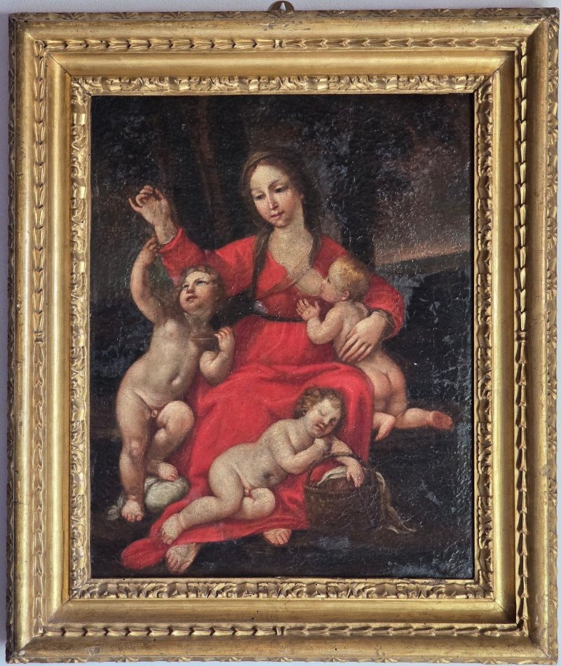 Allegory of Charity, Central Italy School, 17th century