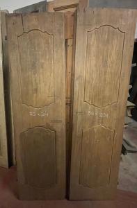 PTE148 - Antica porta semplice a due battenti, epoca '800, misure cm L 110 x H 201