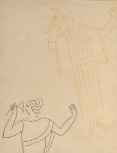 Bozzetto per immagine pubblicitaria, 1921-1924