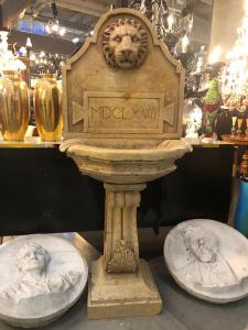 Marble fountain