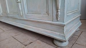 Napoleon III style sideboard with 4 painted doors - Foto 7
