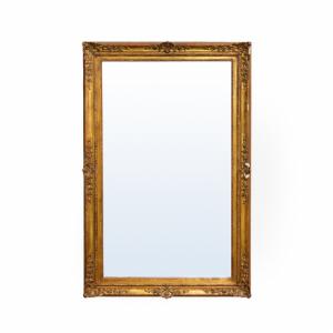 Specchiera in legno dorato, '40, Mirror gilded wood, 1940s